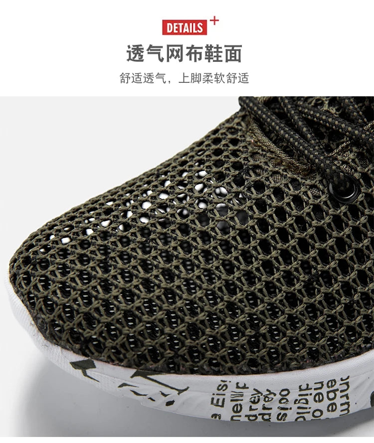 Hight Quality Summer Mens Casual Shoes Aqua Shoes Origin Air Mesh Sneakers Fashion Foam Sport Footwear Beach Shoes Water Shoes