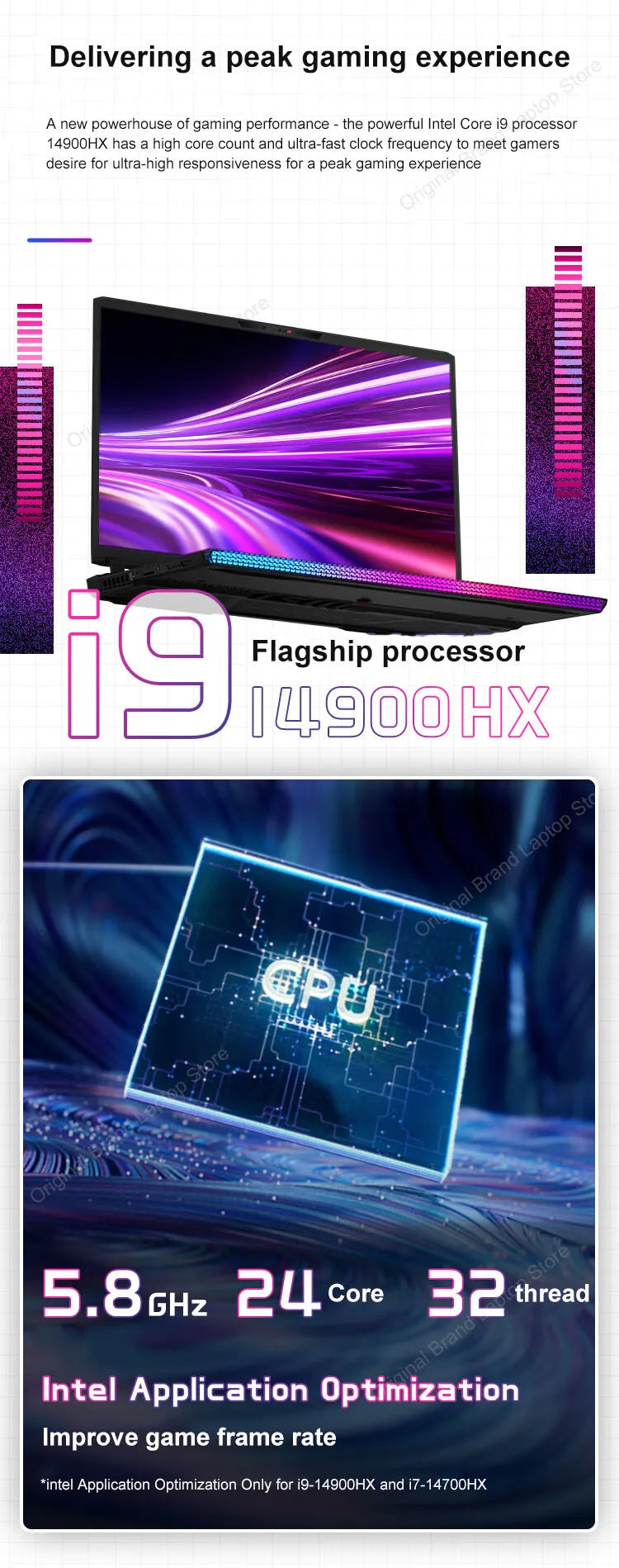 2024 MSI Raider GE68 HX Gaming Laptop 16 Inch 4K UHD 120Hz Mini LED Screen Notebook i9-14900HX 32GB 2TB RTX4080 Netbook Computer