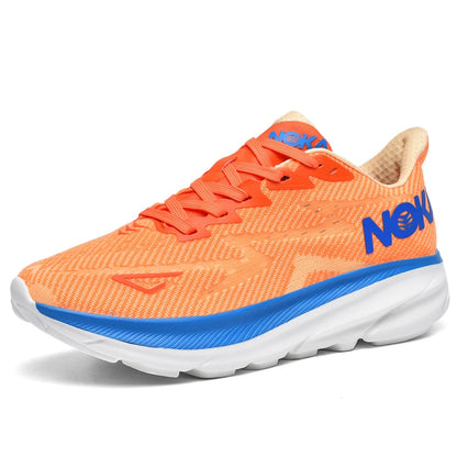 Men Sports Running Shoes Casual Carbon Plate Marathon Breathable Lightweight Women's Comfortable Athletic Nonskid Sneakers