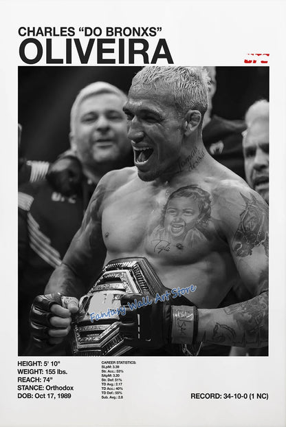 World Famous Boxing Players The Best Boxing Athlete Minimalist Black and White Poster Canvas Painting Wall Pictures Home Decor