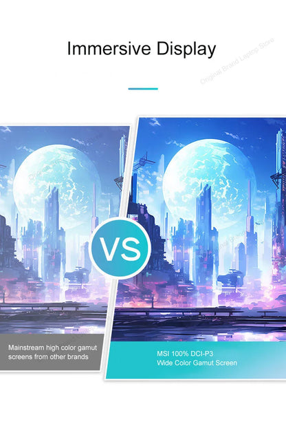 2024 MSI Thin 15 Gaming Laptop 15.6 Inch 2.5K FHD 144Hz IPS Screen Notebook i5-13420H 32GB 1TB RTX3050 Gaming Netbook Computer