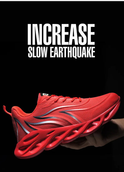 Trend Men's Sneakers Fashion Men's Running Shoes Tennis Basketball Sports Shoes Outdoor Walking Breathable Lace-up Jogging Shoes