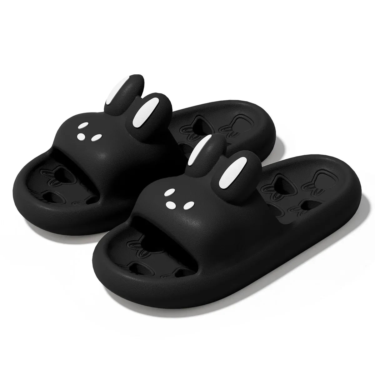 Summer Men Bathroom Slippers Women Cute Cartoon Home Sandals Breathable Soft EVA Non-slip Slides Indoor Quick Drying Flip Flops