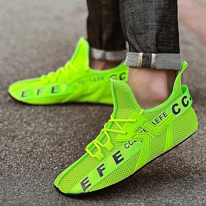 YRZL Loafers Shoes Men Casual Mesh Breathable Non Slip Outdoor Comfortable Indoor Gym Shoes Big Size Shoes for Men