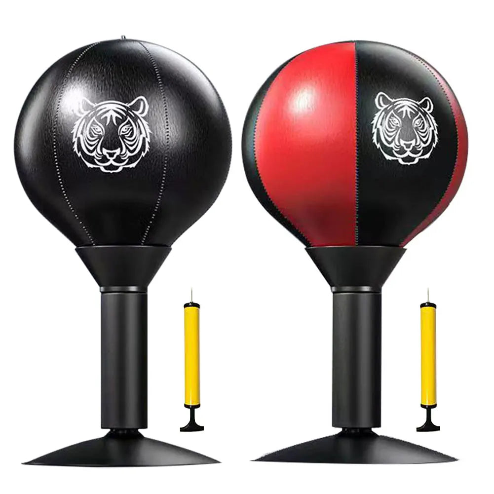 Boxing Bag Heavy Duty Stress Relief Desk Boxing Punch Ball Free Standing Stress Buster Funny Toys for Kids Coworkers and Friends