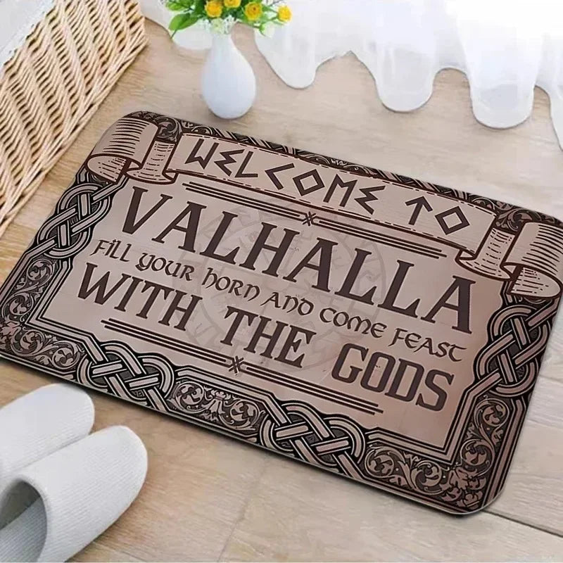 Welcome Door Mat Bathroom Area Non-Slip Absorbent Carpet Wizard Muggle Hallway Decor Carpet Home Decor Entrance Door Mat
