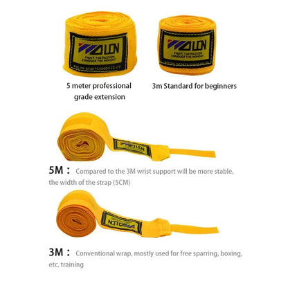 1 Pair Elastic Boxing Straps 2 Rolls 2.5m/3m/5m Hand Guards Straps Cotton Protective Gear Boxing Bandages Wrapped Boxing