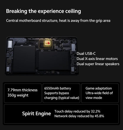 Lenovo LEGION Y700 2025 Tablet Original Global ROM 8.8-Inch 2K 165Hz Display Snapdragon 8 Gen 3  WIFI 7 Android 6550mAh  Pad PC