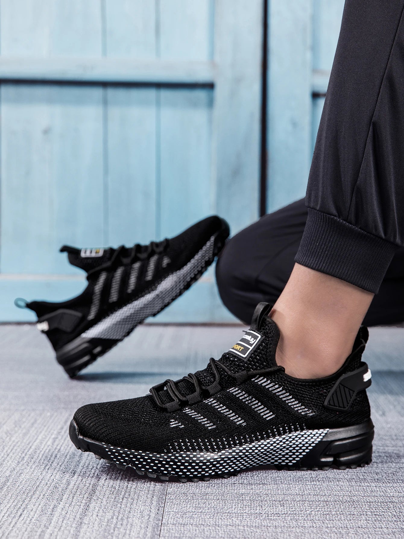 Men Sports Running Shoes Turn Buckle Breathable Lightweight Women's Comfortable Athletic Nonskid Carbon Plate Marathon Sneakers