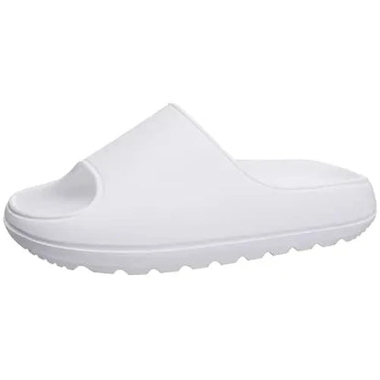 Bebealy Fashion Brand Sneaker Slippers For Women Men Casual Platform Slides Summer Beach Slippers EVA Hollow Sports House Shoes