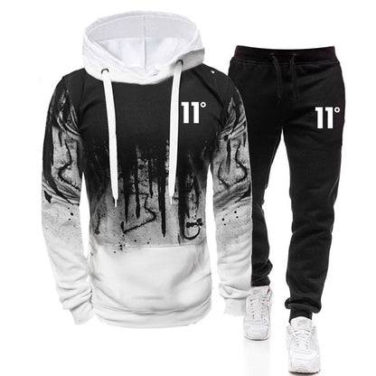 Casual Fashion High Quality Men's Tracksuit Jogging Men Versatile Sweatshirts Sweat Pants Comfort Daily Sports Simple Hoodie Set