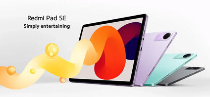 Global Version Xiaomi Redmi Pad SE Snapdragon 680 8GB RAM 256GB ROM Mi Tablet Quad speakers Dolby Atmos 90Hz 11" Display 8000mAh