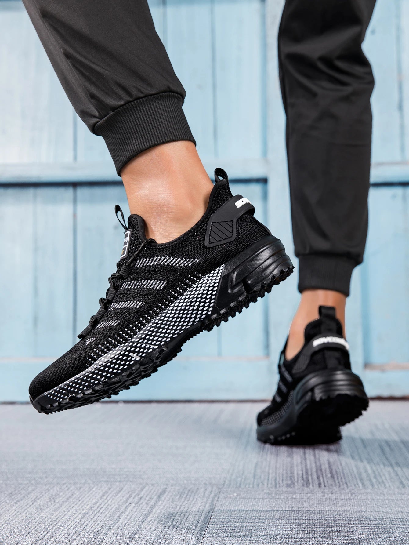 Men Sports Running Shoes Turn Buckle Breathable Lightweight Women's Comfortable Athletic Nonskid Carbon Plate Marathon Sneakers