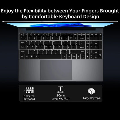 Bmax X15 Pro 15.6 Inch 16Gb Ram 512Gb Ssd Intel N95 Cpu Windows 11 Notebook 1920*1080 Dual Wifi USB Pc Laptop Ddr4