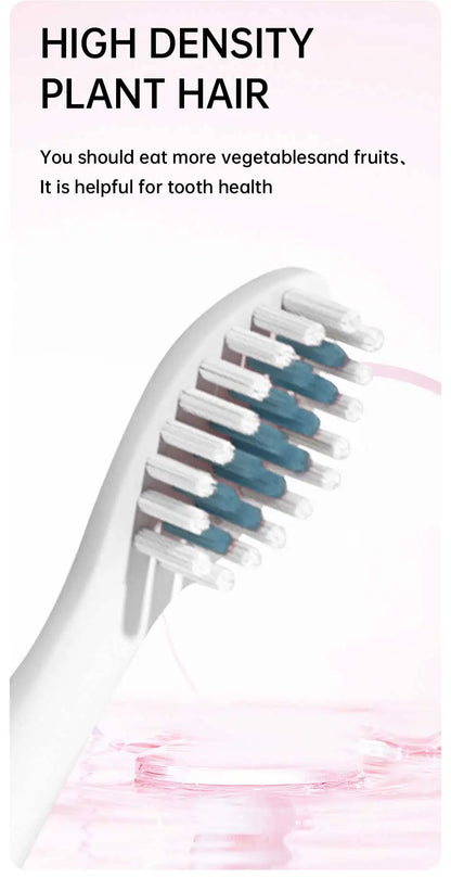 Jianpai Adult Blue Pink Sonic Electric Toothbrush Adult 5-gear Mode USB Charging IPX7 Waterproof Sonic Electric Toothbrush