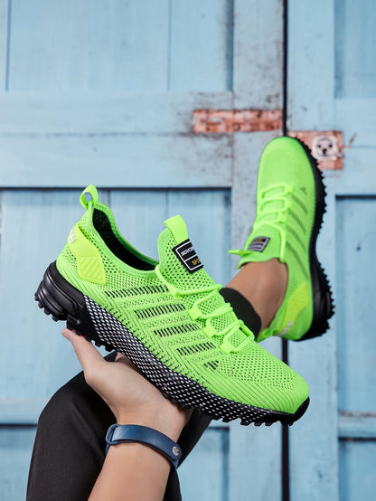 Men Sports Running Shoes Turn Buckle Breathable Lightweight Women's Comfortable Athletic Nonskid Carbon Plate Marathon Sneakers